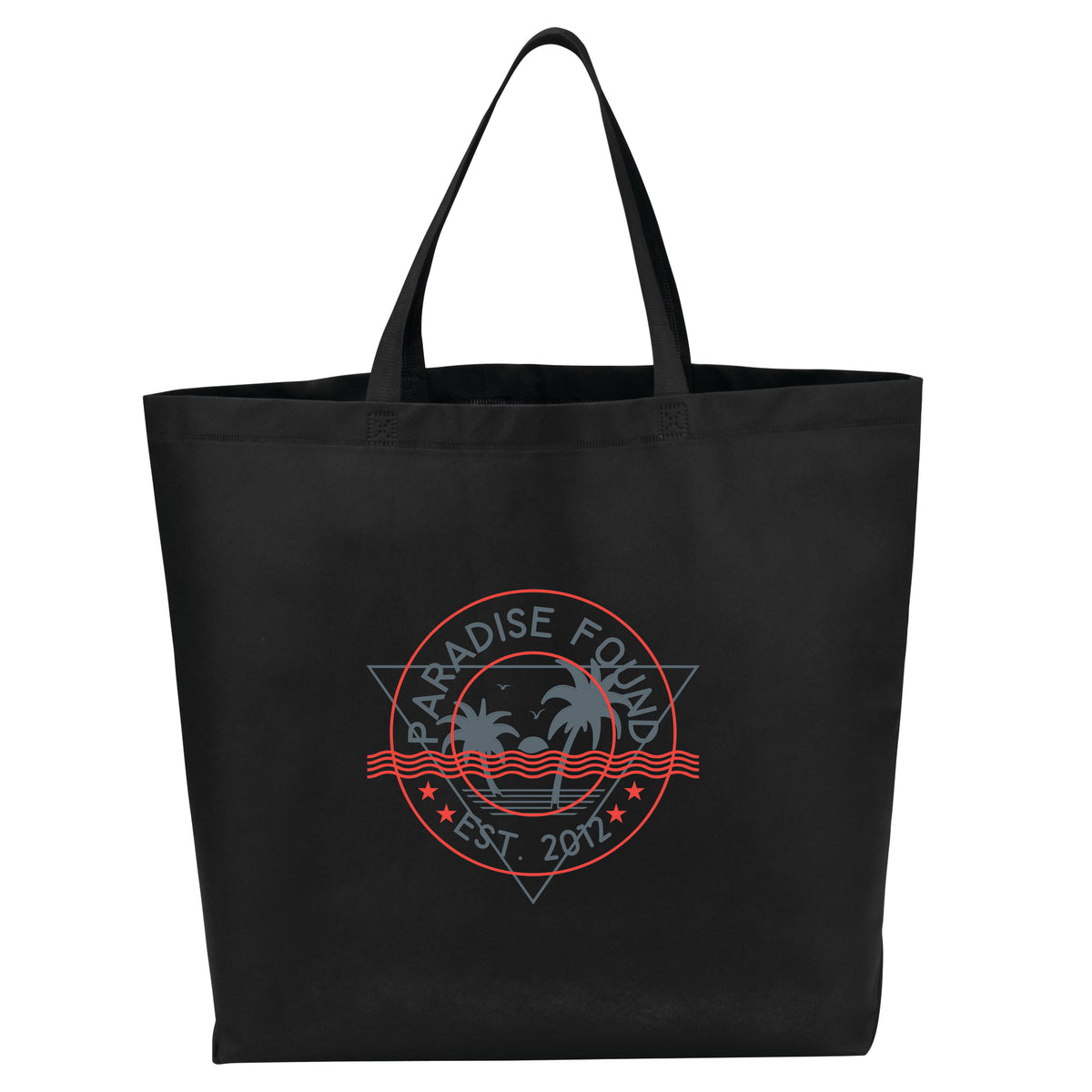 Custom logo Challenger Jumbo Shopper Tote