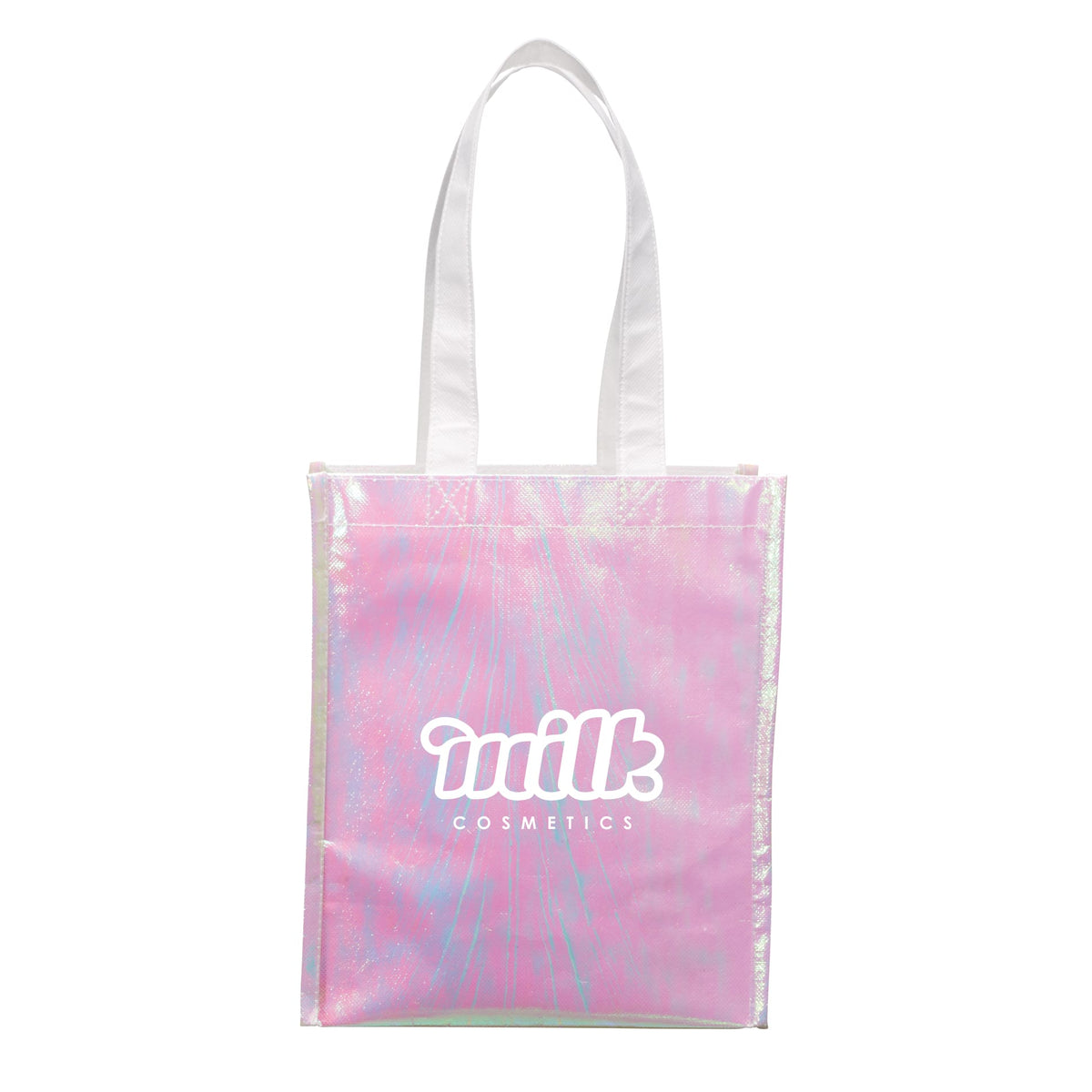 Custom logo Iridescent Non-Woven Gift Tote