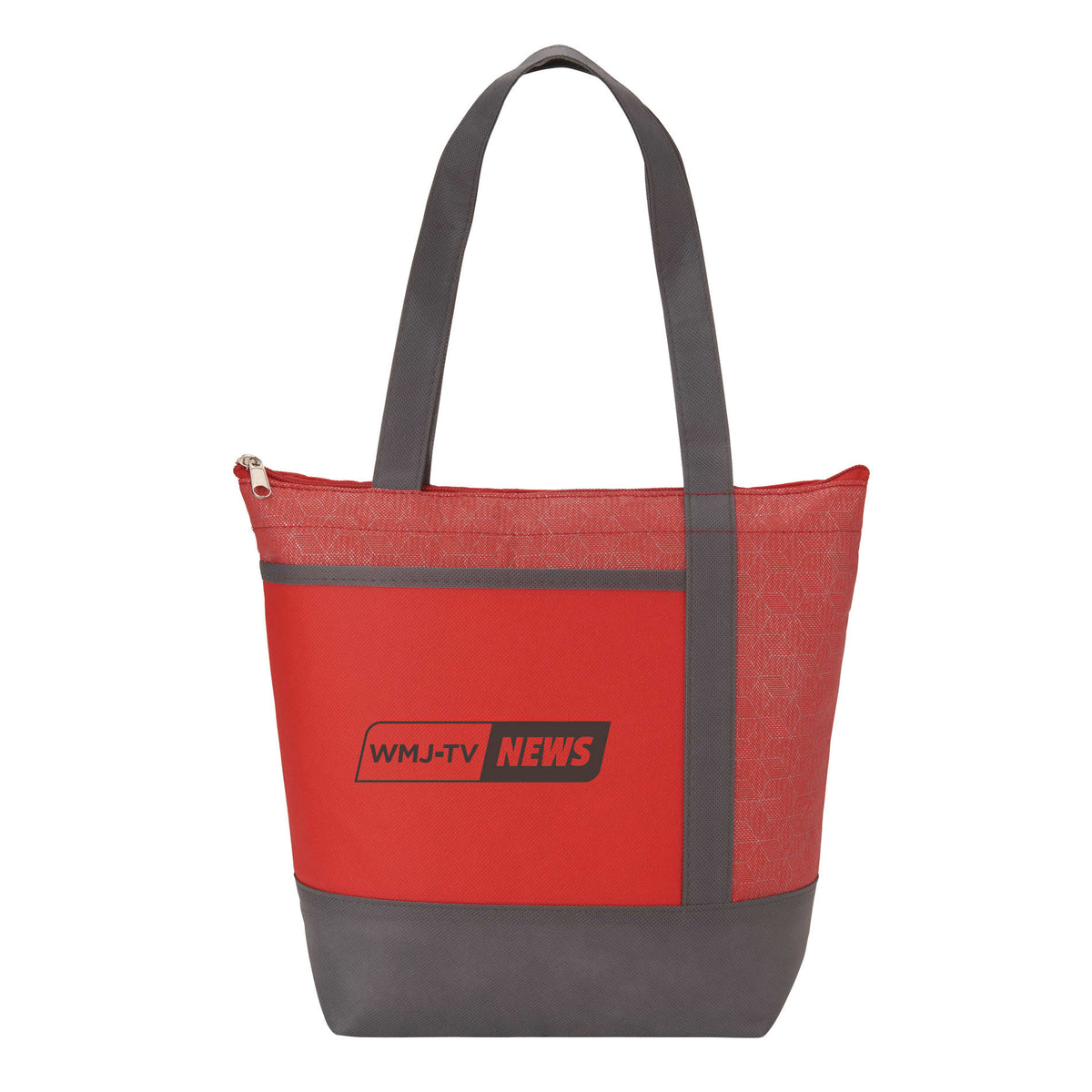 Custom logo Chrome Non-Woven 9 Can Lunch Cooler