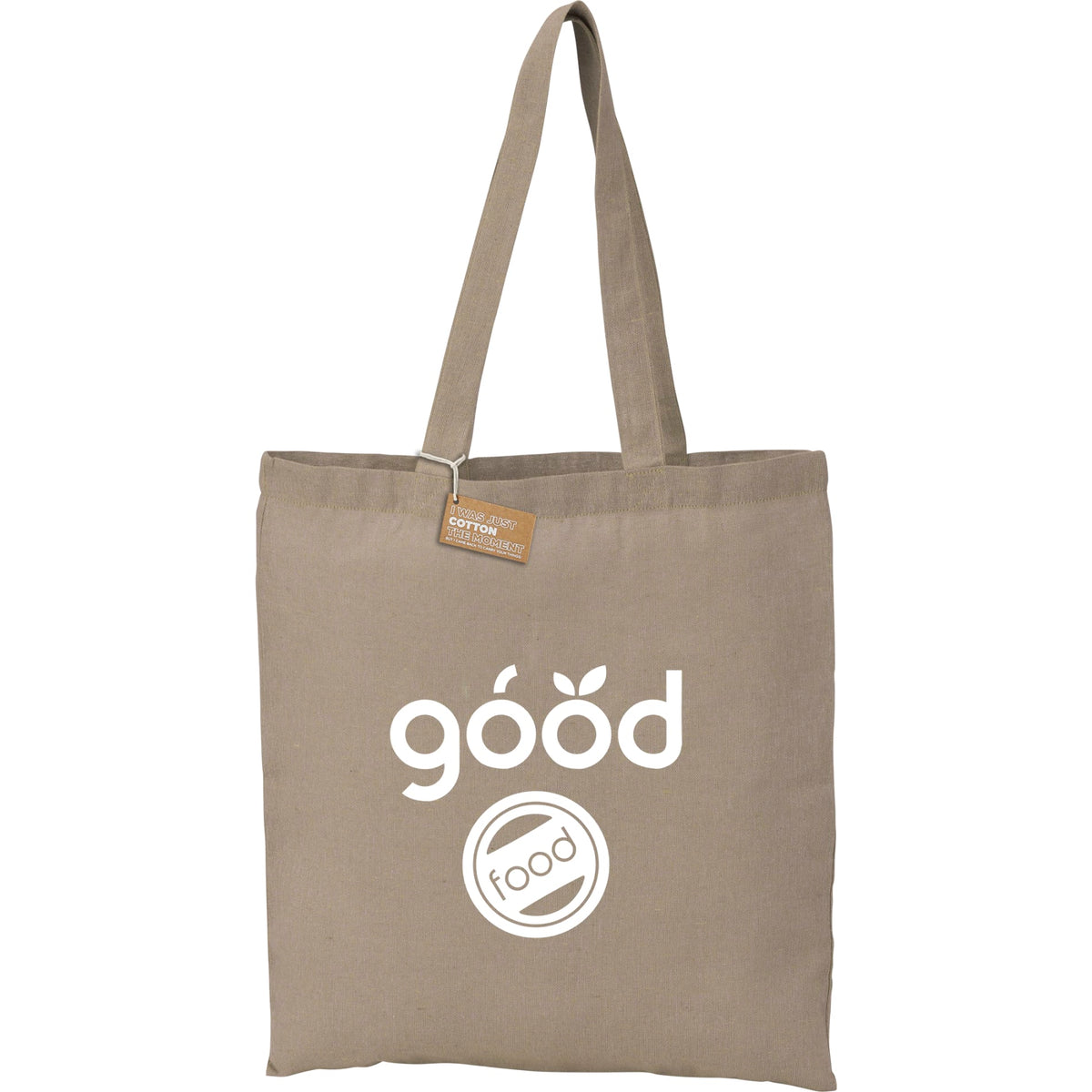Custom logo Recycled 5oz Cotton Twill Tote