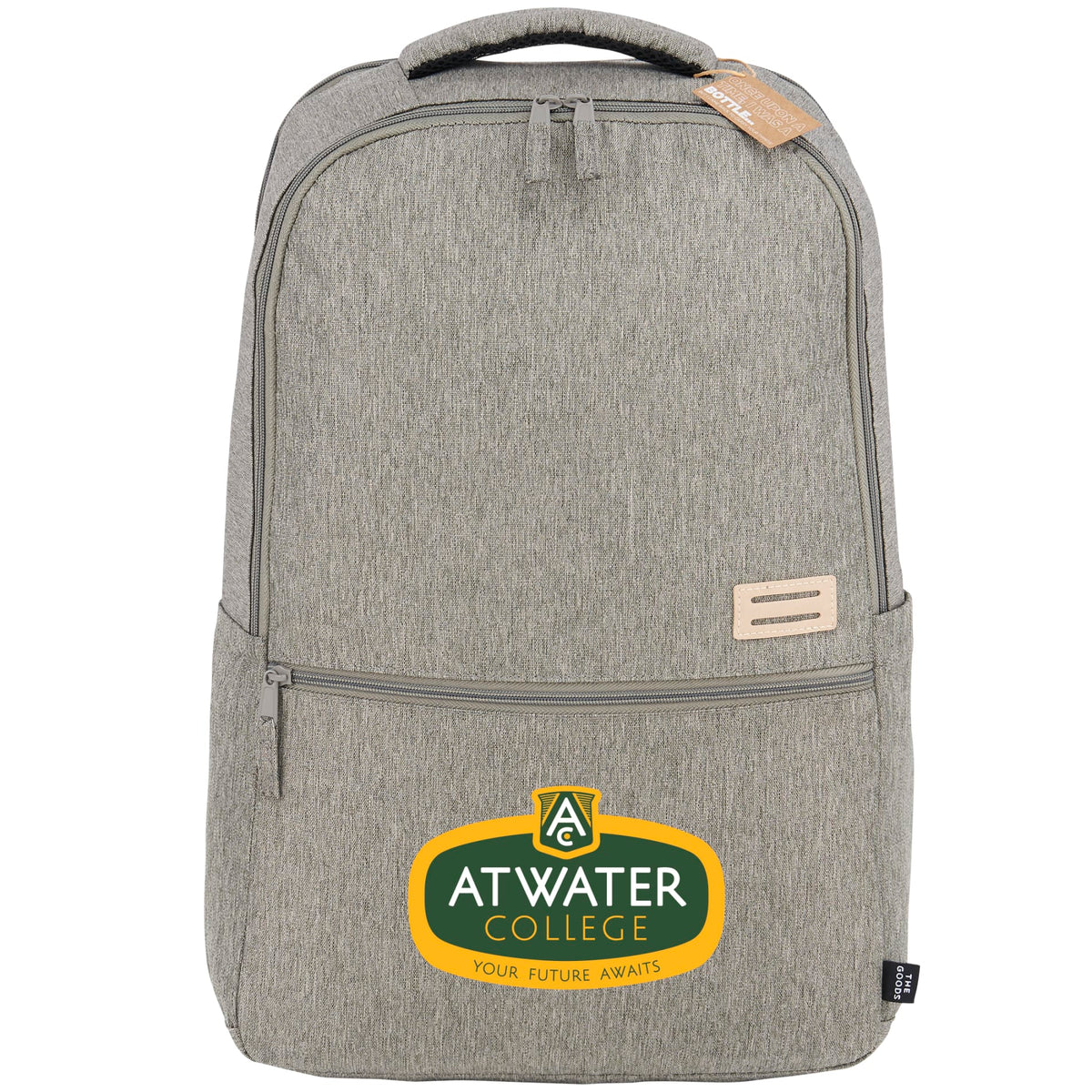 Custom logo THE GOODS™ Recycled 17" Laptop Backpack
