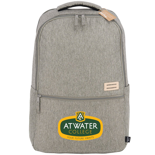 Custom logo THE GOODS™ Recycled 17" Laptop Backpack