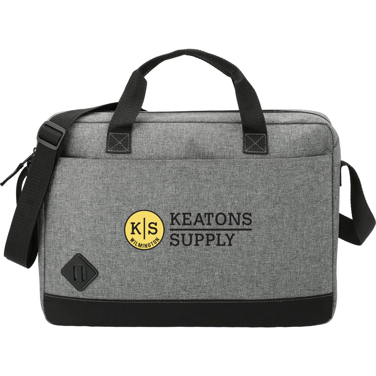 Custom logo Graphite Dome 15" Computer Business Case