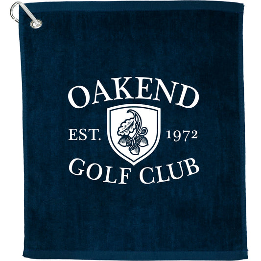 Custom logo 1.3 lb./doz. 18x15in Terry Golf Towel
