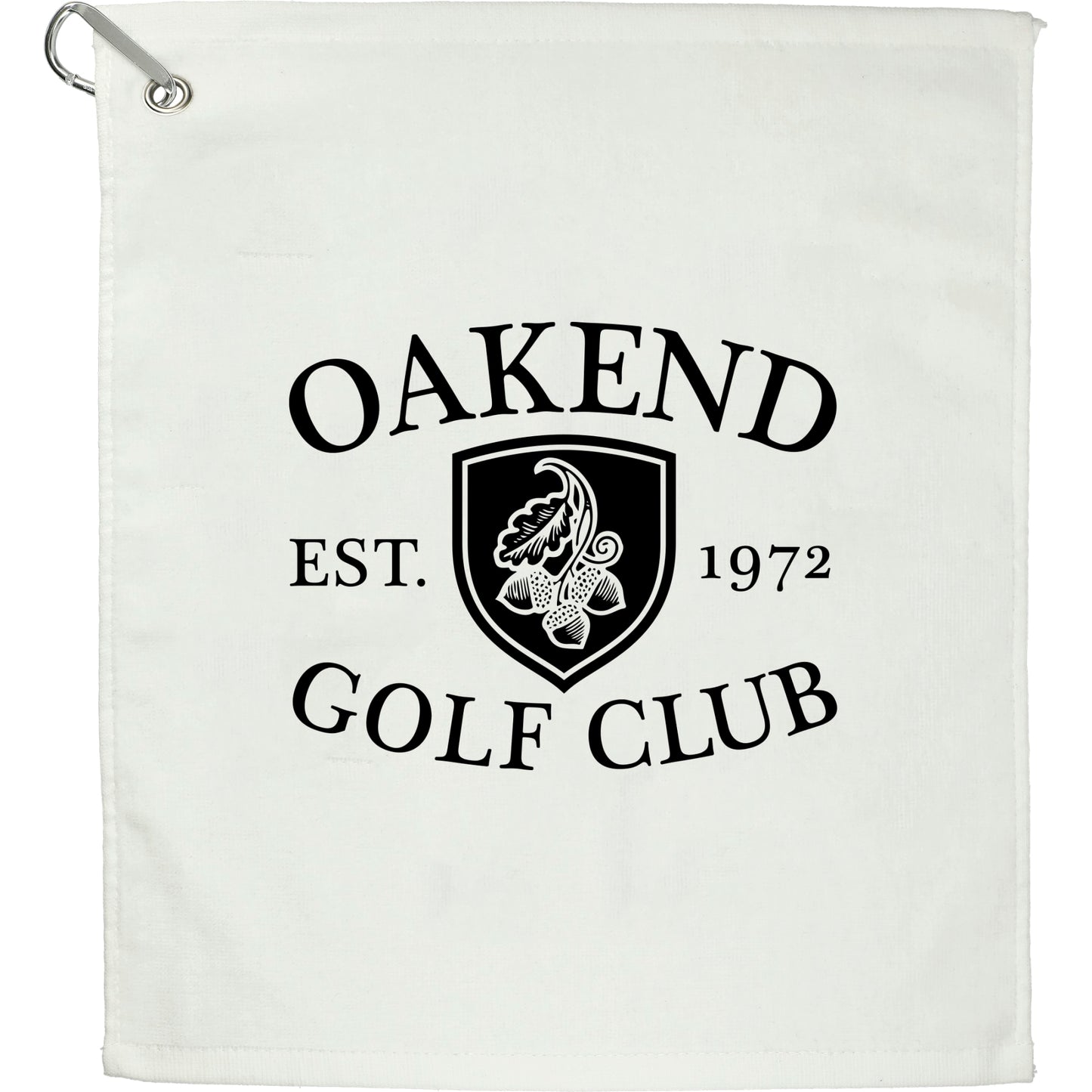 Custom logo 1.3 lb./doz. 18x15in Terry Golf Towel