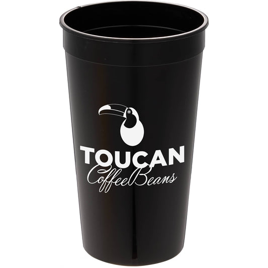 Custom logo Solid 32oz Stadium Cup