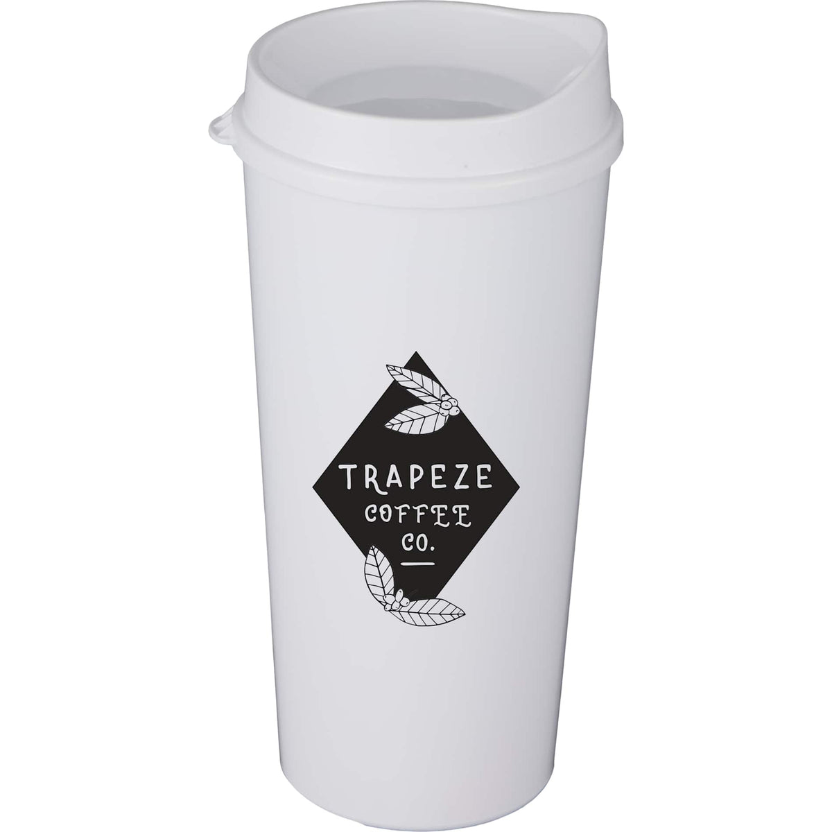 Custom logo The Roadmaster Recycled 20oz Travel Tumber w/ Lid