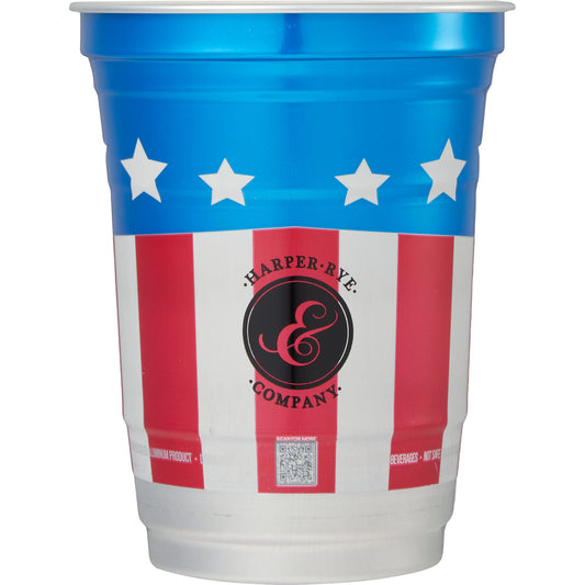 Custom logo Top Cup America 250th Aluminum Cup 16oz
