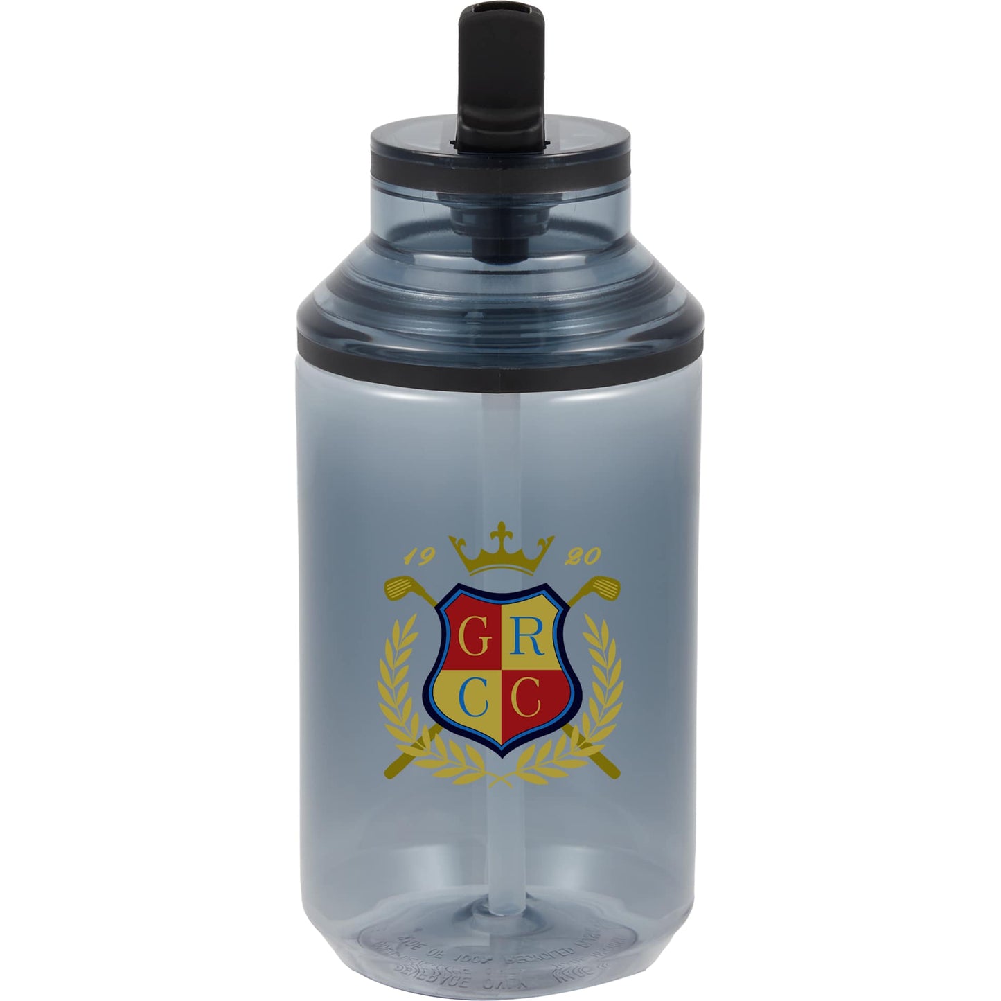 Zach Recycled RPET Sports Bottle w/ Straw 22oz