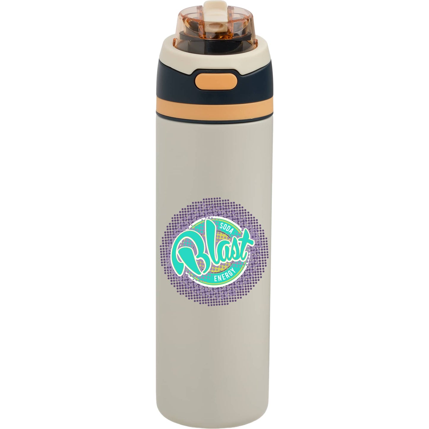 Elvin 28oz Recycled Stainless Flip Straw Bottle