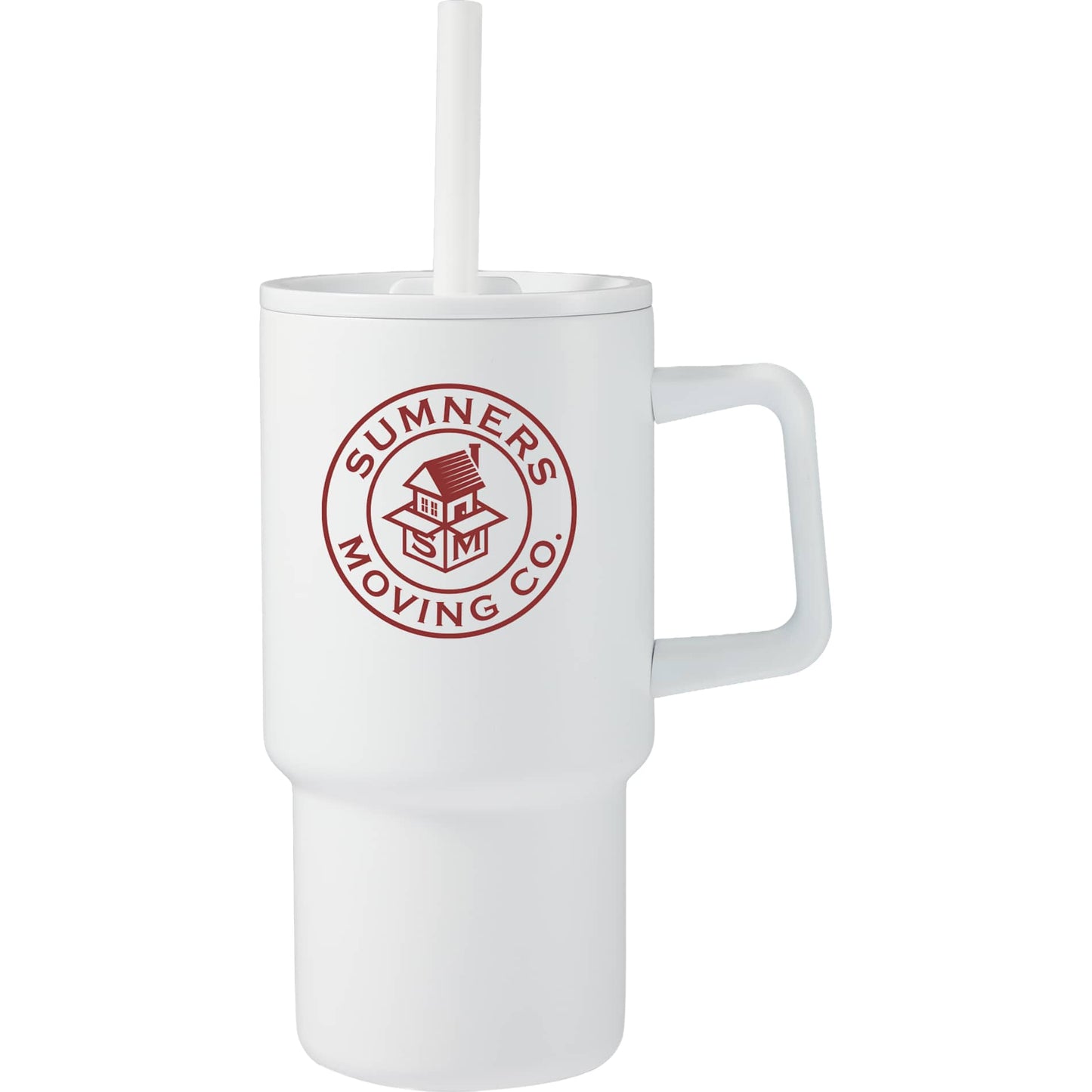 Summit 18oz Recycled Vacuum Insulated Mug w/ Straw
