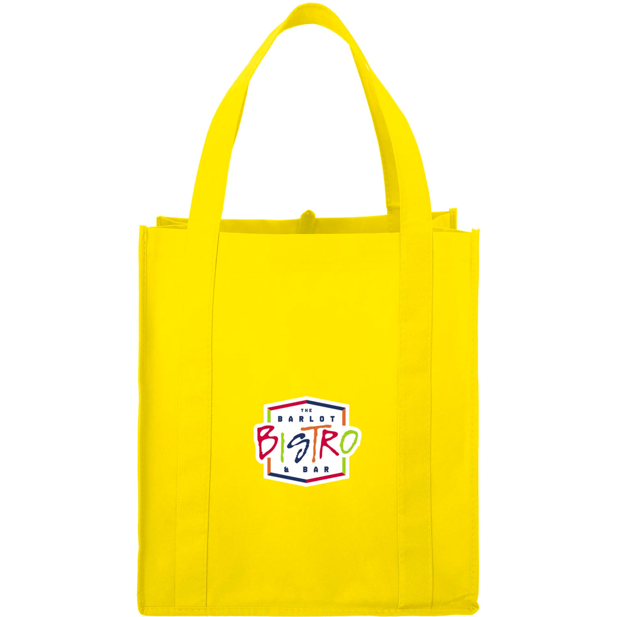 Custom logo Hercules Non-Woven Grocery Tote
