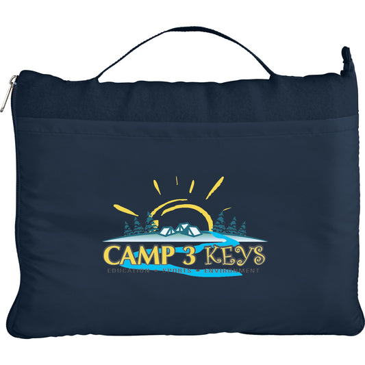 Custom logo Roam Fleece Blanket