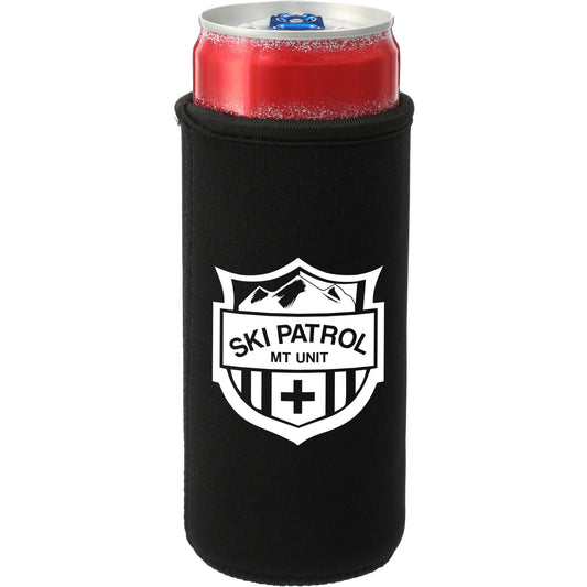 Custom logo 12oz Slim Can Insulator
