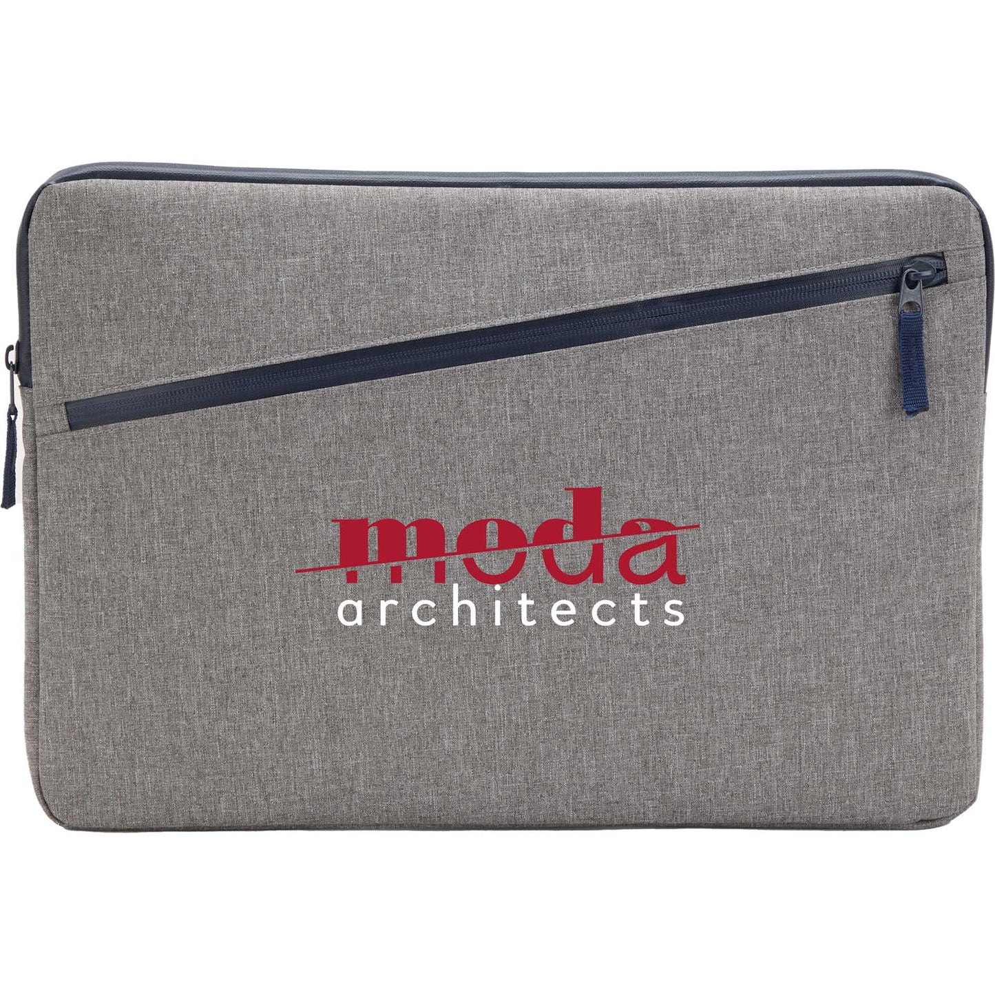 Custom logo Angle Recycled 15" Laptop Sleeve