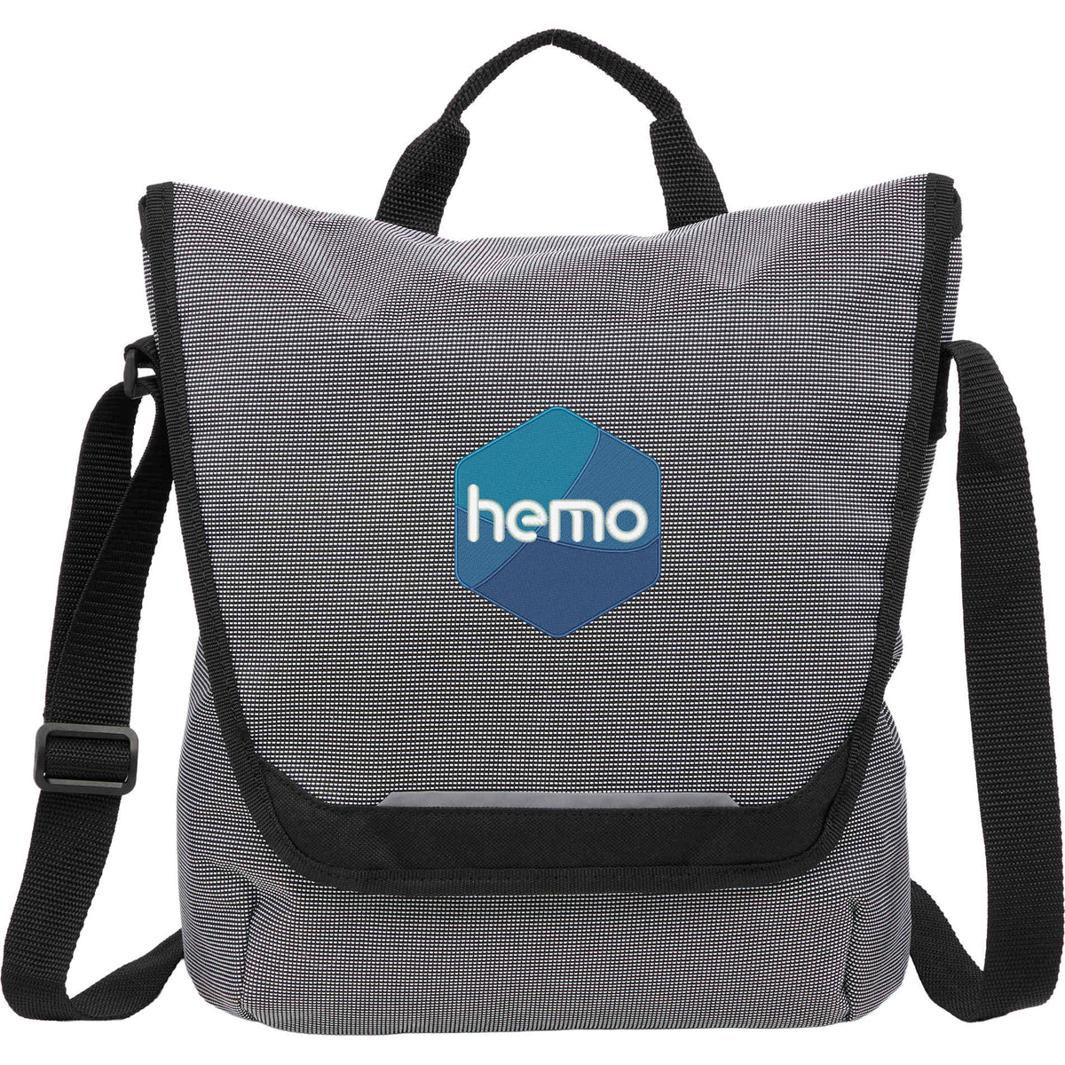 Custom logo Dover Recycled Messenger Bag