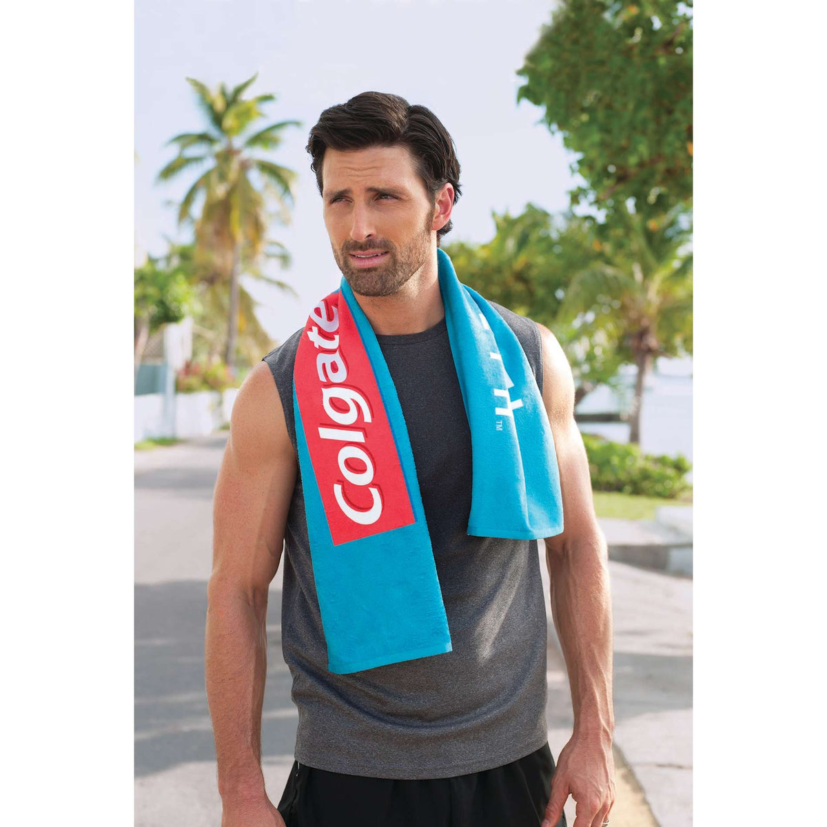 Custom logo ColorFusion Workout Towel™