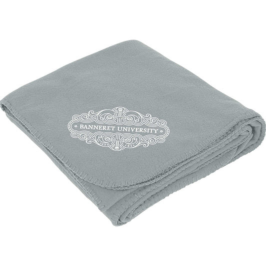 Custom logo Fleece Blanket