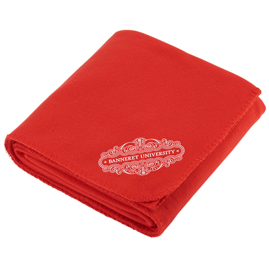 Custom logo Fleece Blanket