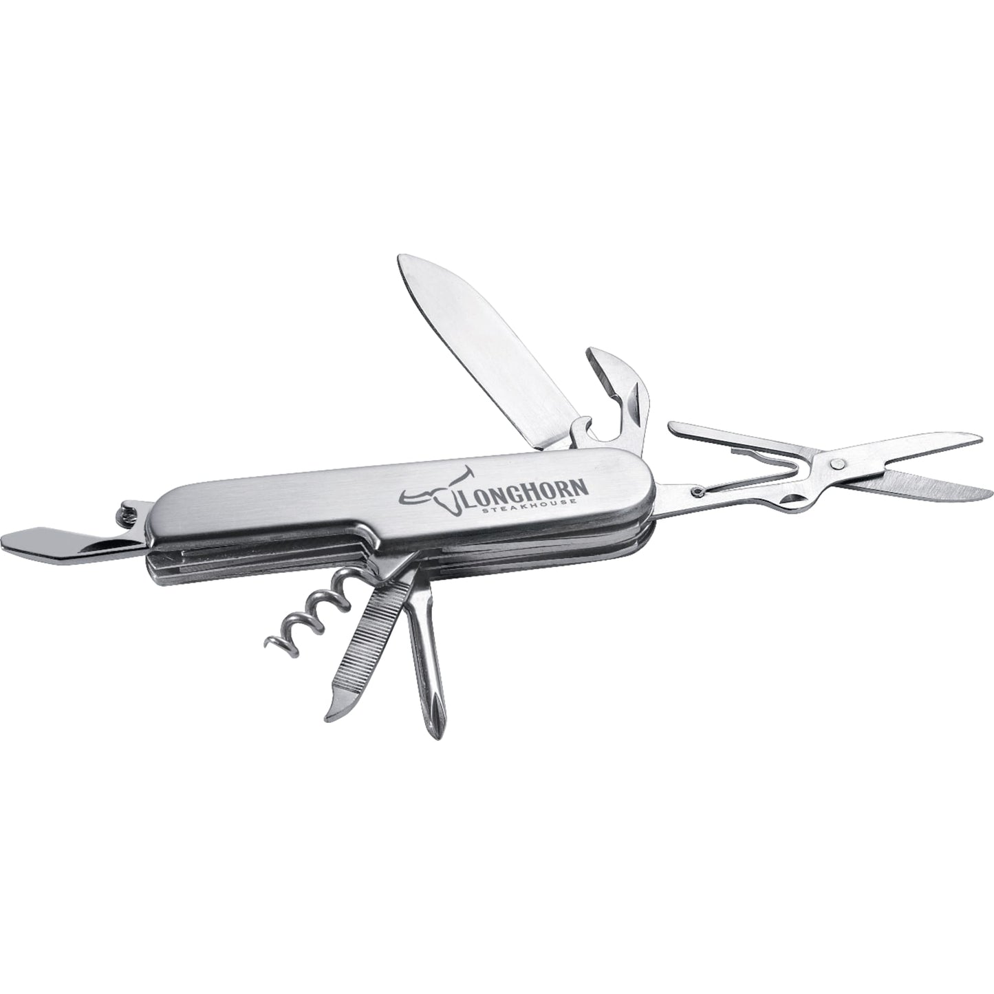 Custom logo 8-Function Stainless Steel Knife