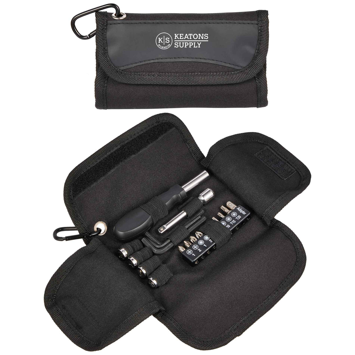 Custom logo 19-Piece Tool Set with rPET Case