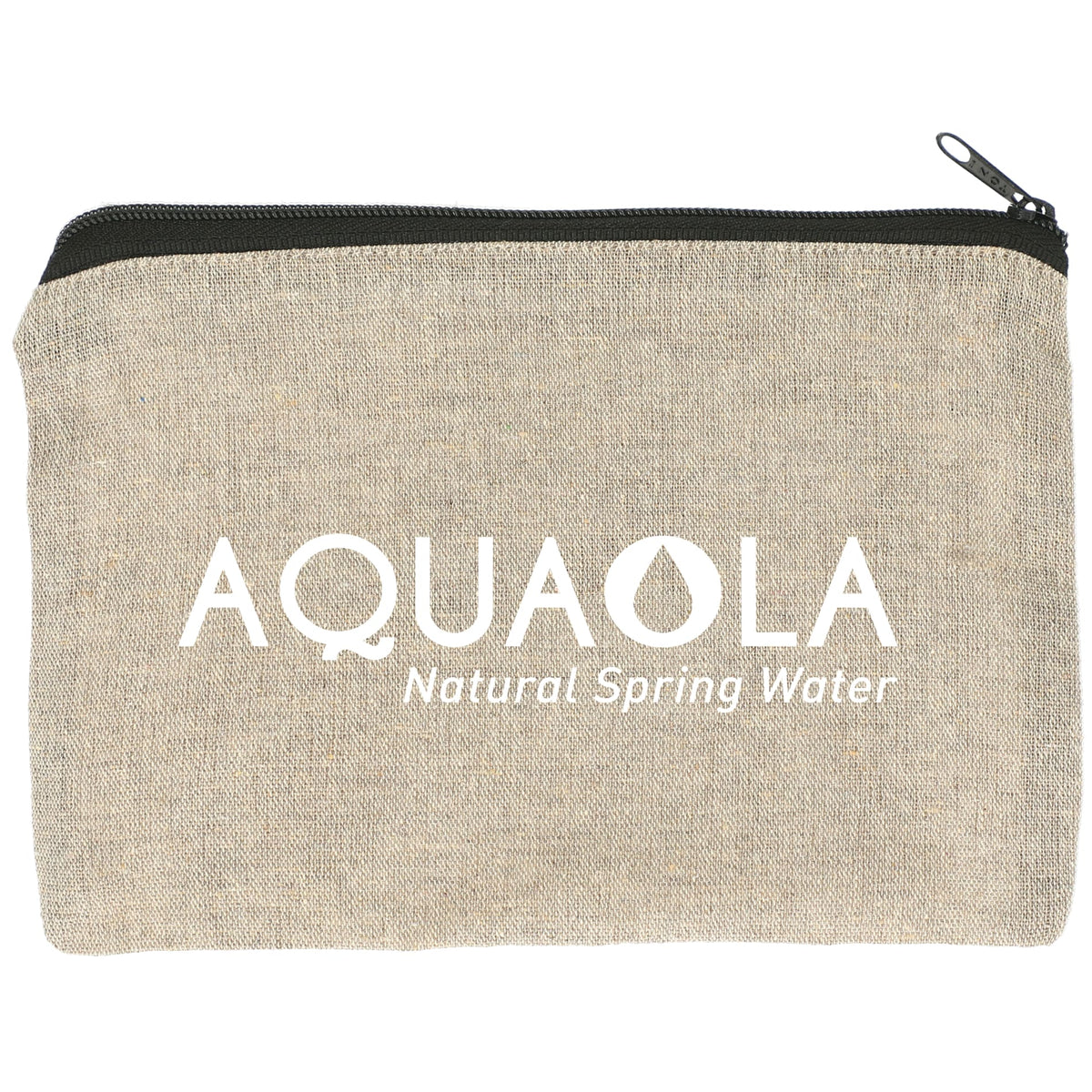 Custom logo Recycled 5oz Cotton Twill Pouch