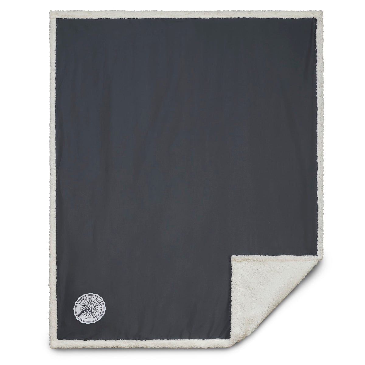 Custom logo Sherpa Blanket