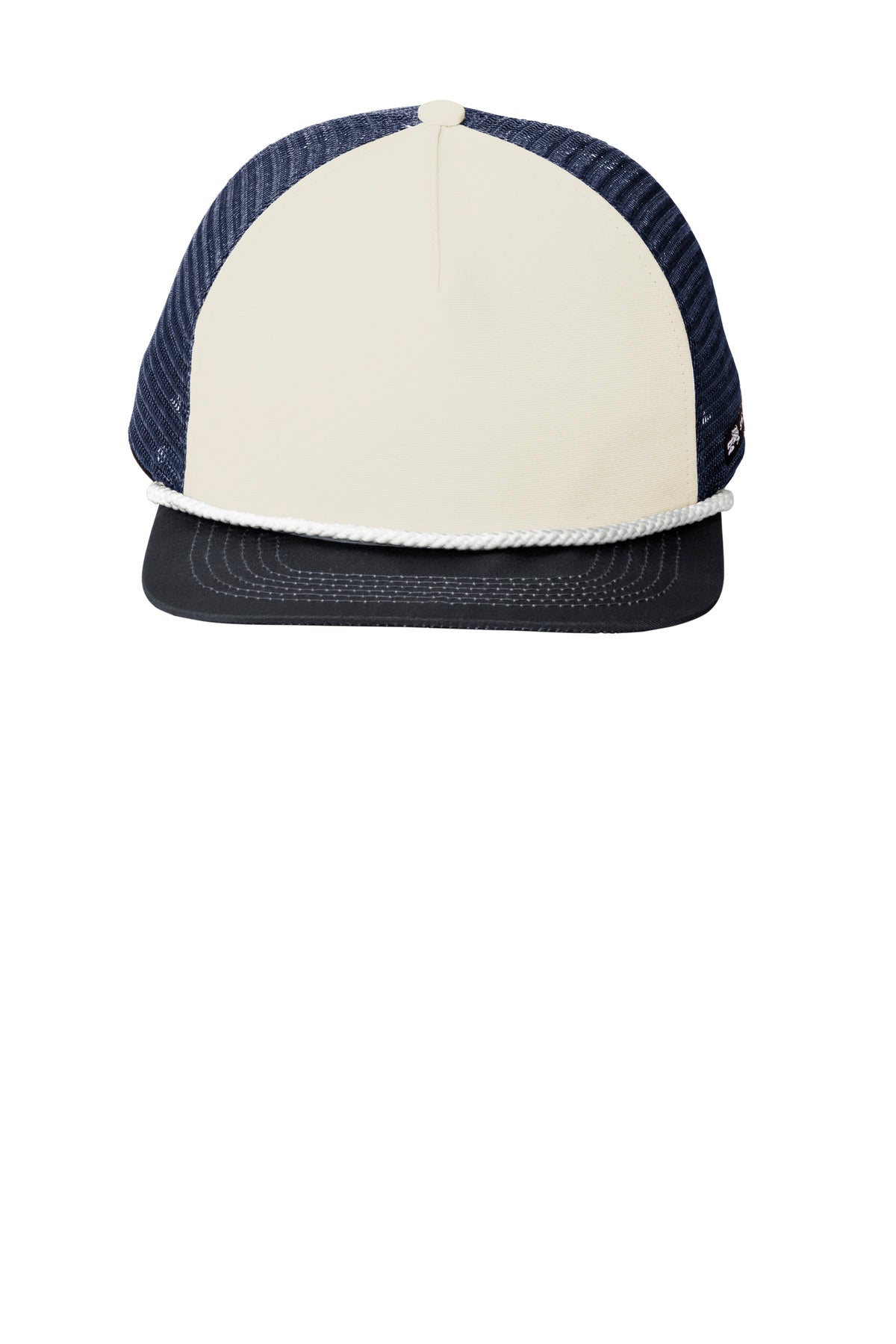Custom logo LIMITED EDITION Spacecraft Trucker Cap SPC3 in Midnight Navy/ White
