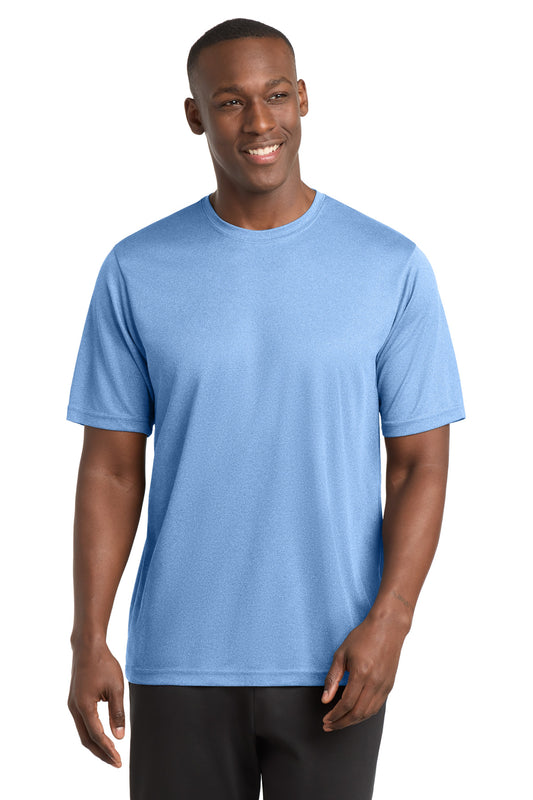 Custom logo Sport-Tek® PosiCharge® RacerMesh® Tee. ST340 in True Royal Heather
