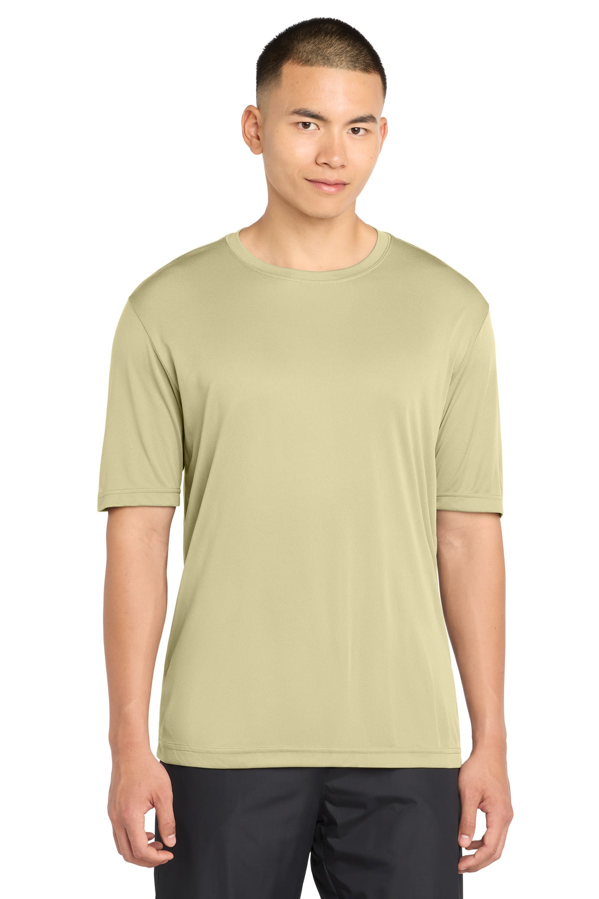 Custom logo Sport-Tek® PosiCharge® Competitor™ Tee. ST350 in Vegas Gold