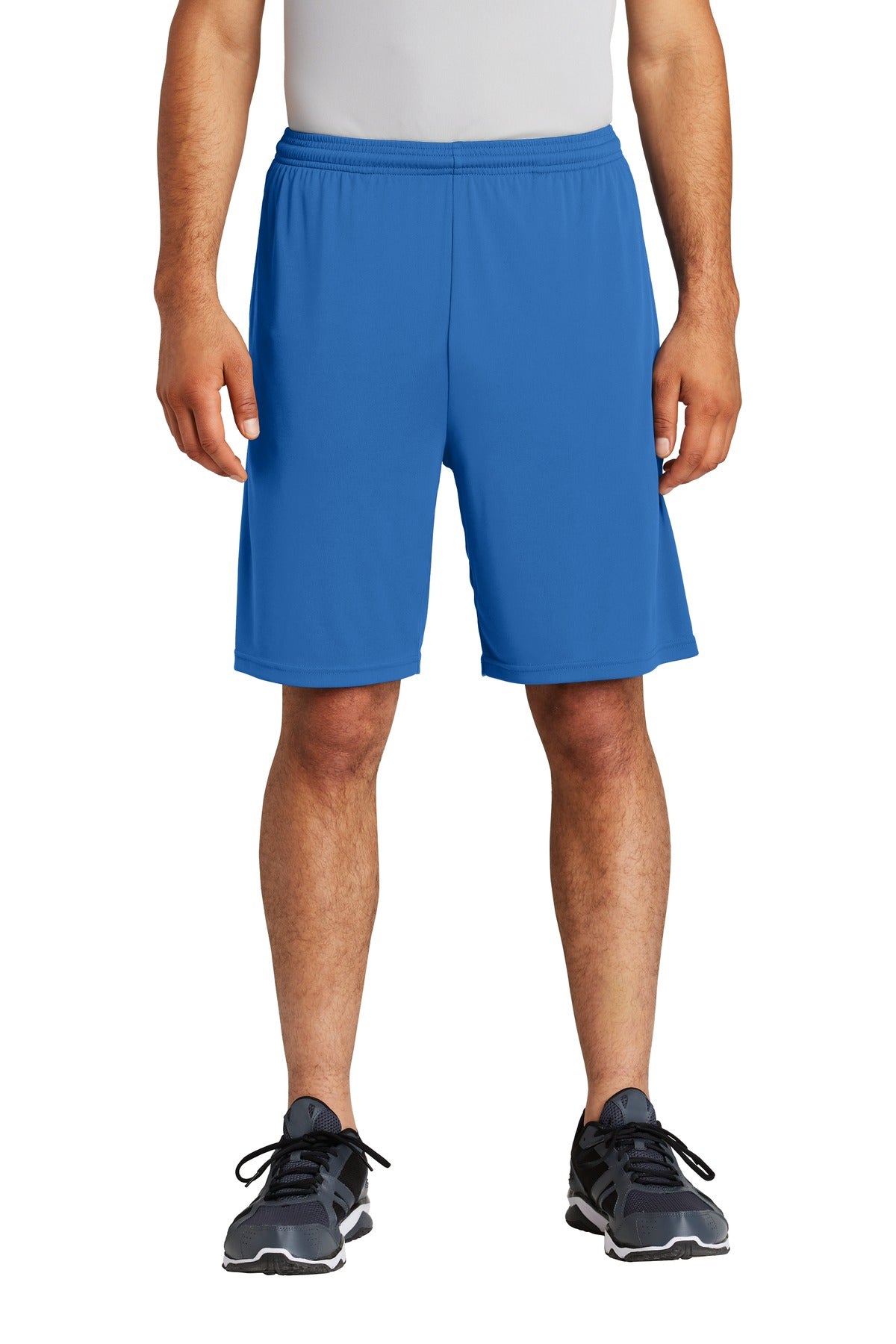 Custom logo Sport-Tek ® PosiCharge ® Competitor ™ Pocketed Short. ST355P in True Royal