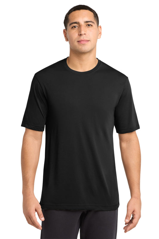 Custom logo Sport-Tek® PosiCharge® Competitor™ Cotton Touch™ Tee. ST450 in Black
