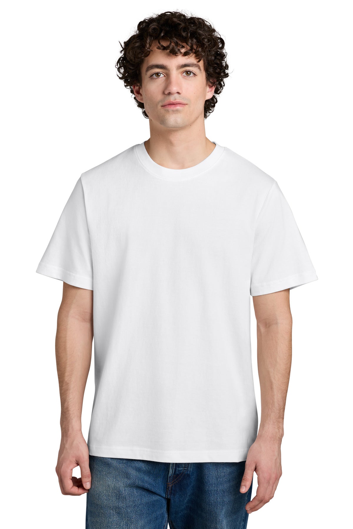 Custom logo Stanley/Stella® Unisex Sparker 2.0 Tee SXU017 in White