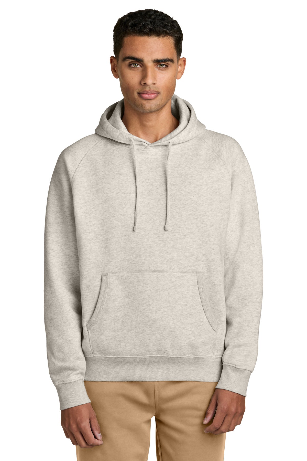 Custom logo Stanley/Stella® Unisex Striker Hooded Sweatshirt SXU027 in Heather Haze