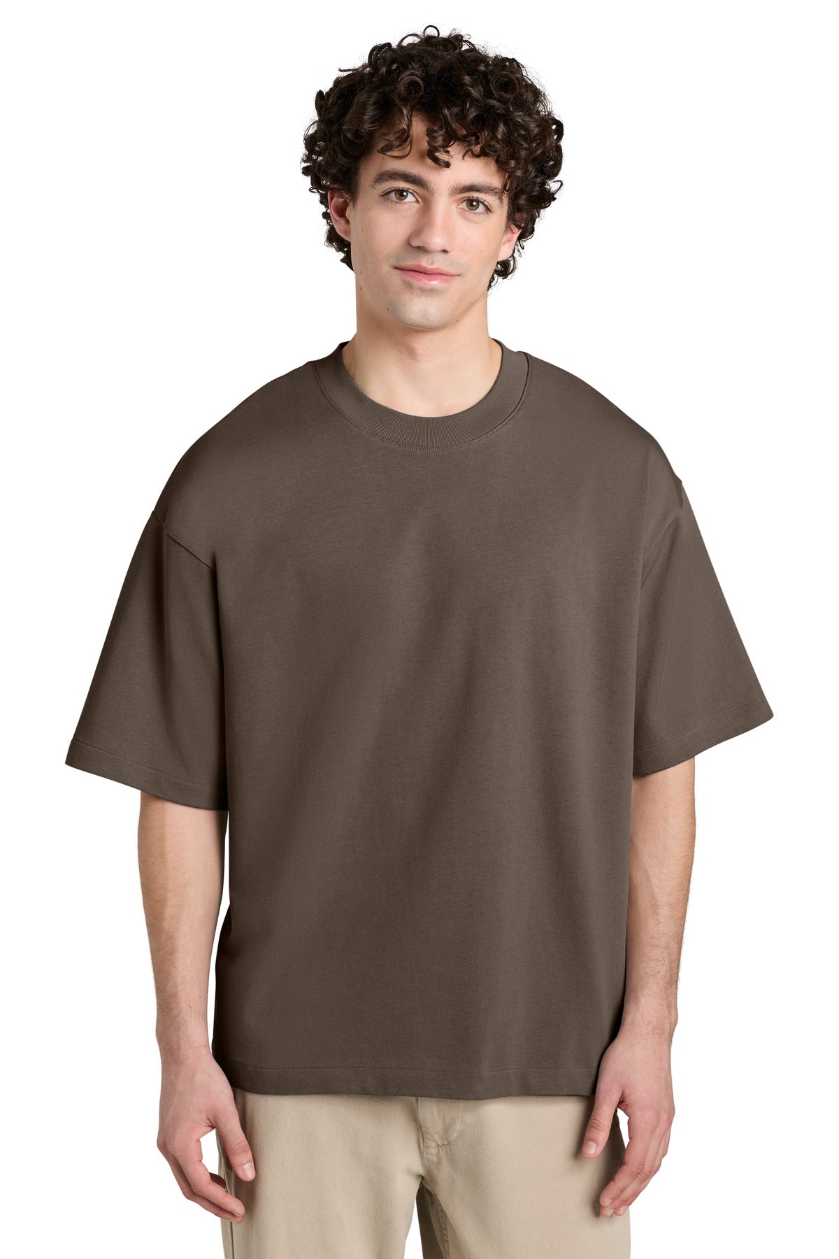 Custom logo Stanley/Stella® Unisex Asher Tee SXU039 in Mocha