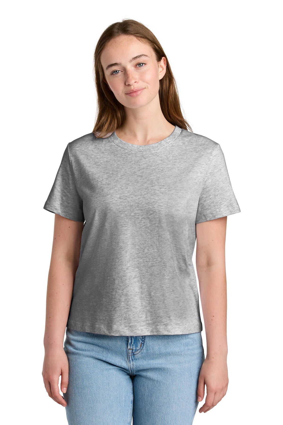 Custom logo Stanley/Stella® Women's Stella Muser Tee SXW002 in Heather Grey