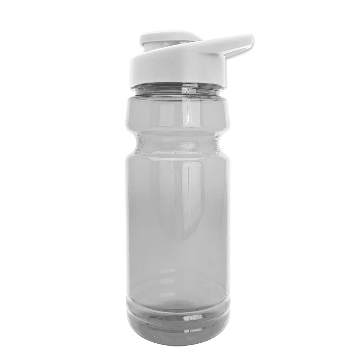 Custom logo Trainer Clear Bottle with Drink-Thru Lid - 24 oz.