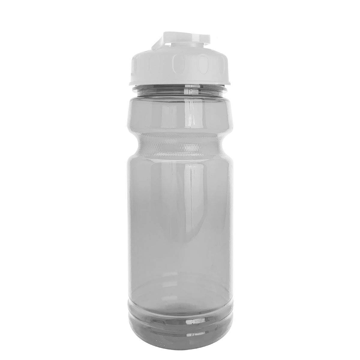 Custom logo Trainer Clear Bottle with Flip-Top Lid - 24 oz.