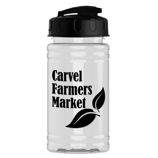Mini Bottle with Flip-Top Lid - 16 oz.