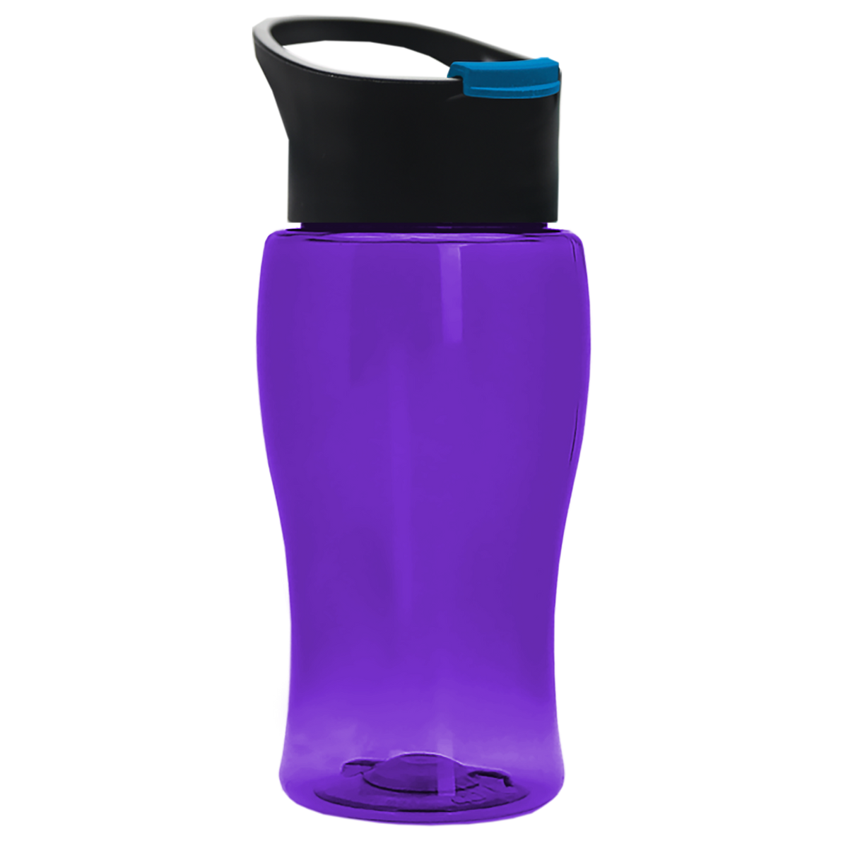 Custom logo Poly+ Jr. Bottle with Pop-Up Lid - 18 oz.