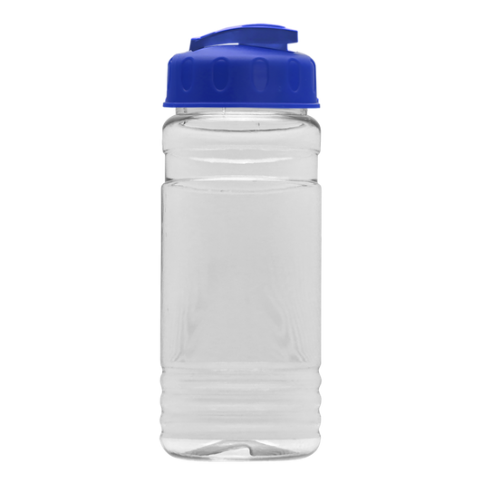 Clear Bottle with Flip-Top Lid - 20 oz.