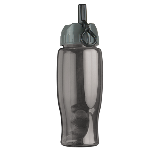 Poly+ Bottle with Ring-Straw Lid - 27 oz.