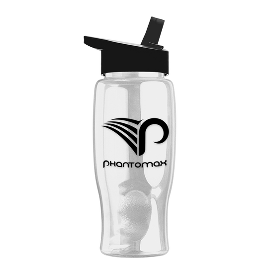 Poly+ Bottle with Flip-Straw Lid - 27 oz.