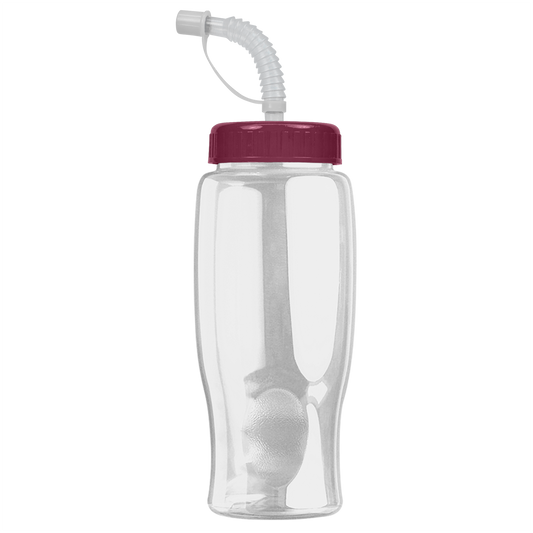 Poly+ Bottle with Straw Lid - 27 oz.