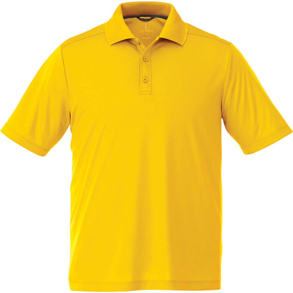 Custom logo Men's DADE Short Sleeve Polo - Yellow