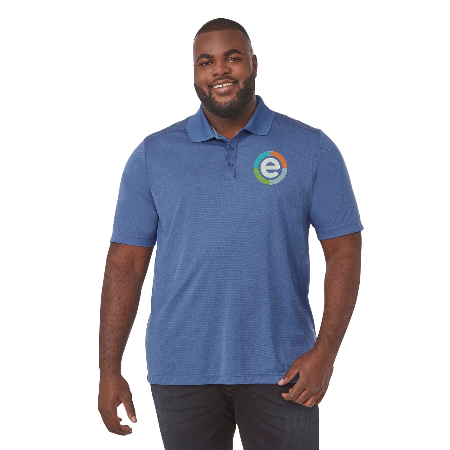Men's DADE Short Sleeve Polo - Invictus Heather