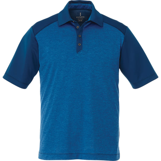 Custom logo Men's SAGANO Short Sleeve Polo