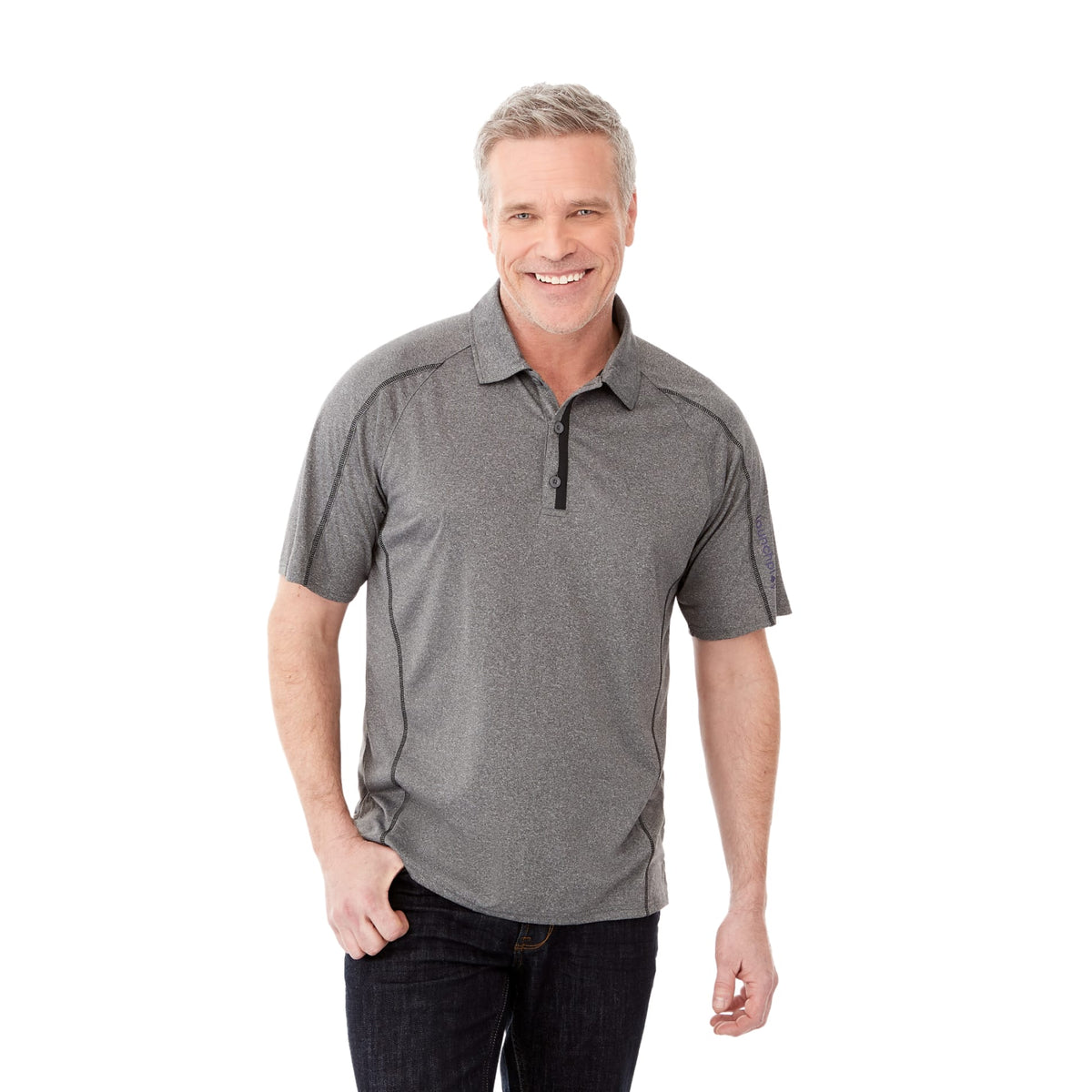 Custom logo Men's MACTA Short Sleeve Polo