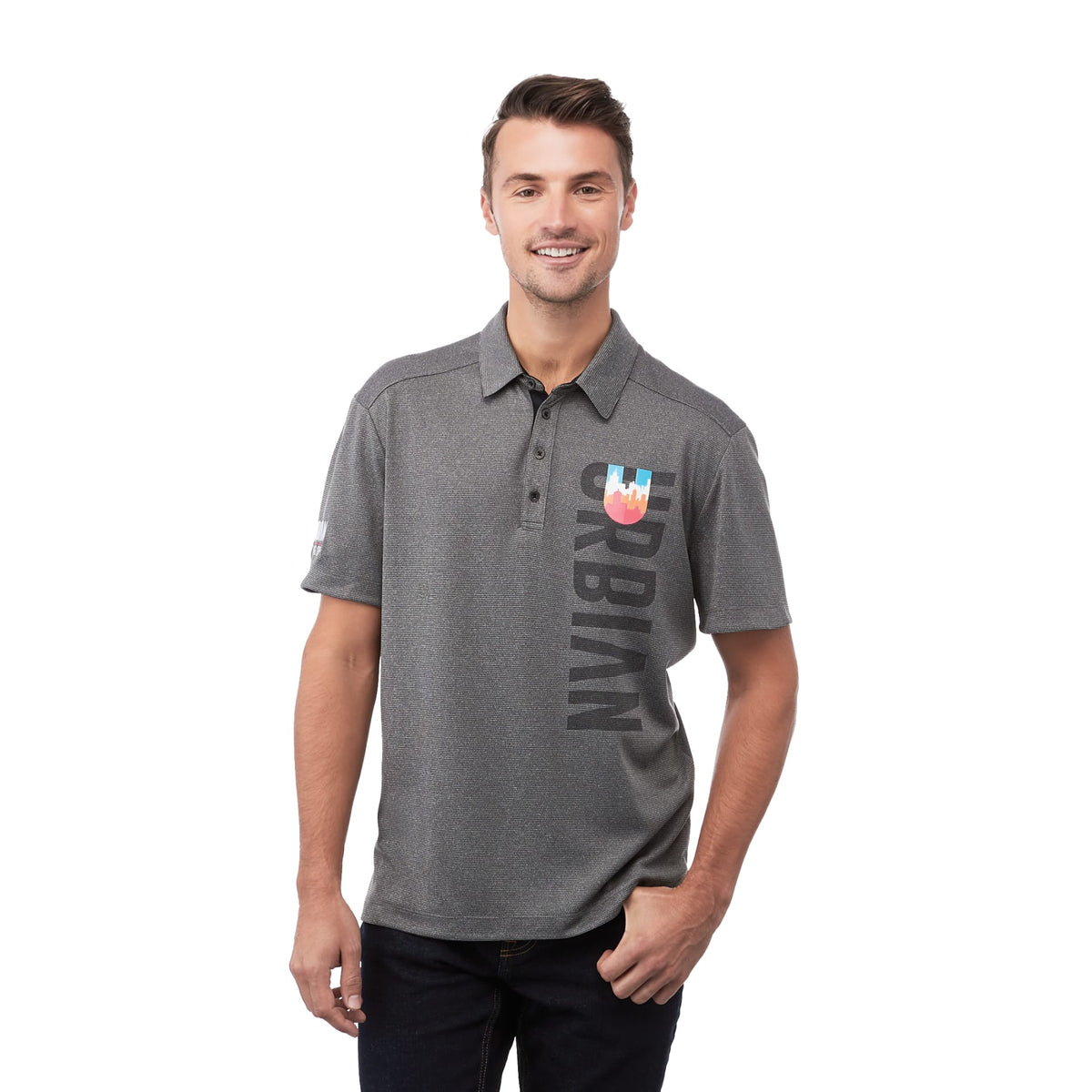 Custom logo Mens SKARA SS Polo