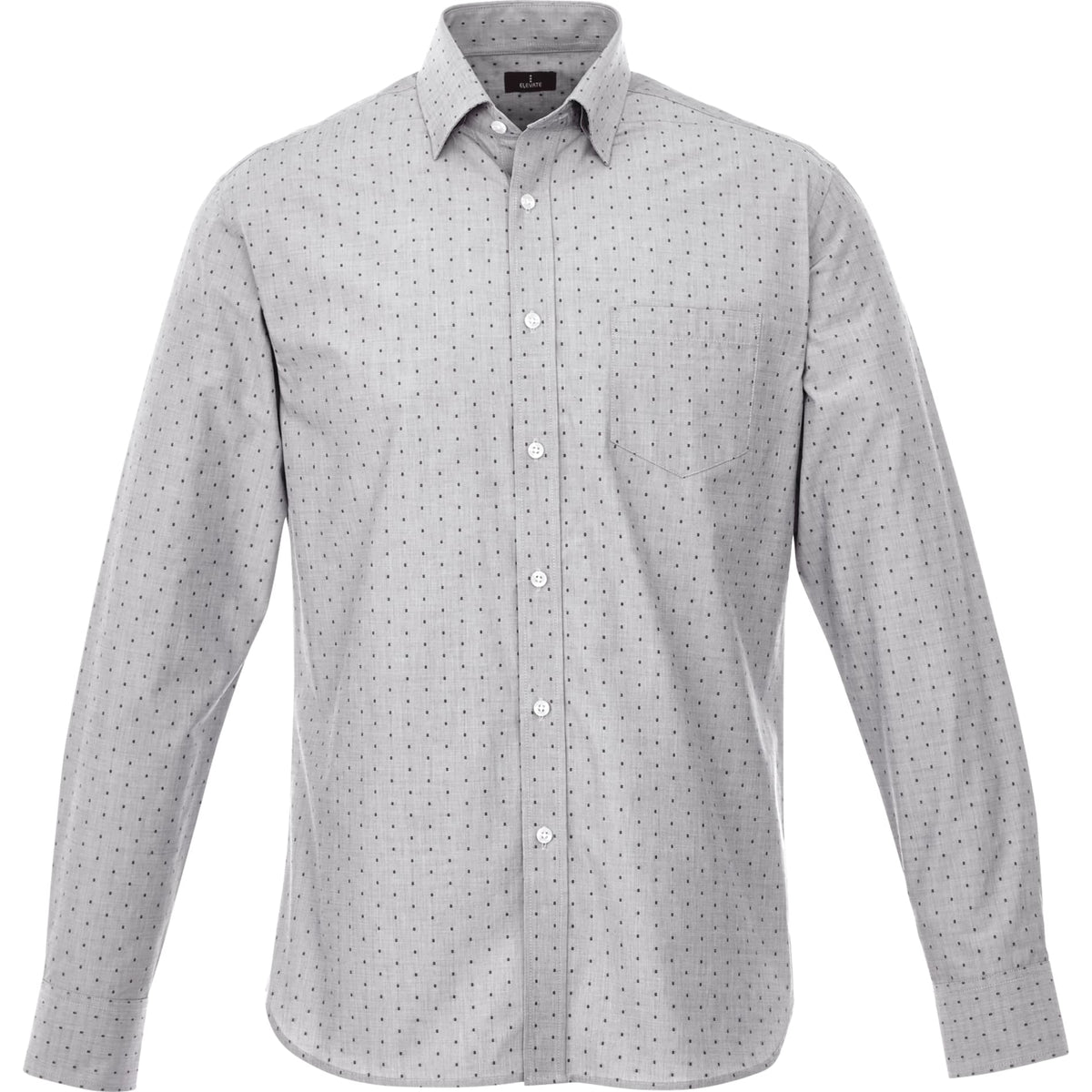 Custom logo Men's HUNTINGTON Long Sleeve Shirt